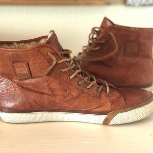 W Sz 9 | Greene High Back Zip Shearling Sneakers